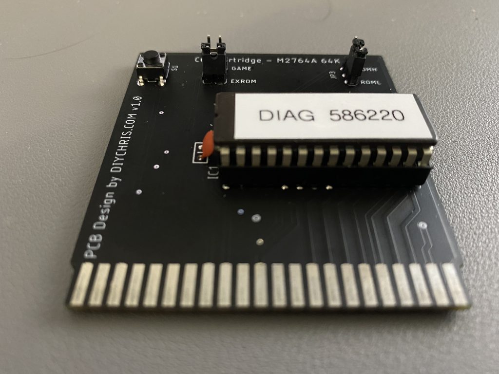 Commodore C64 / 128 Diagnostic / Dead Test Cartridge | DIY Chris