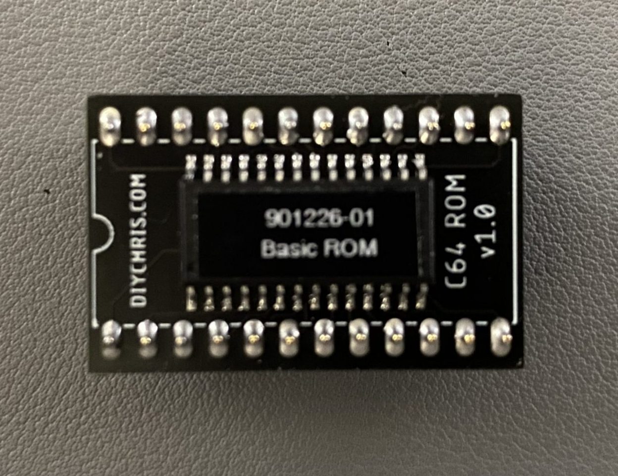 MOS Commodore 128 BASIC Hi rom final upgrade U34 IC chip 318019-04. 
