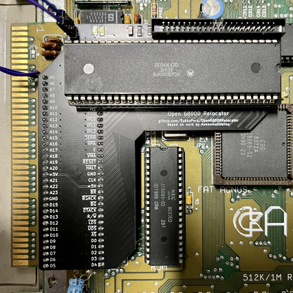 Amiga 500 IDE Controller / 8MB Fast RAM | DIY Chris